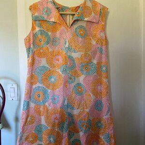 Retro Multicolored Mini Dress